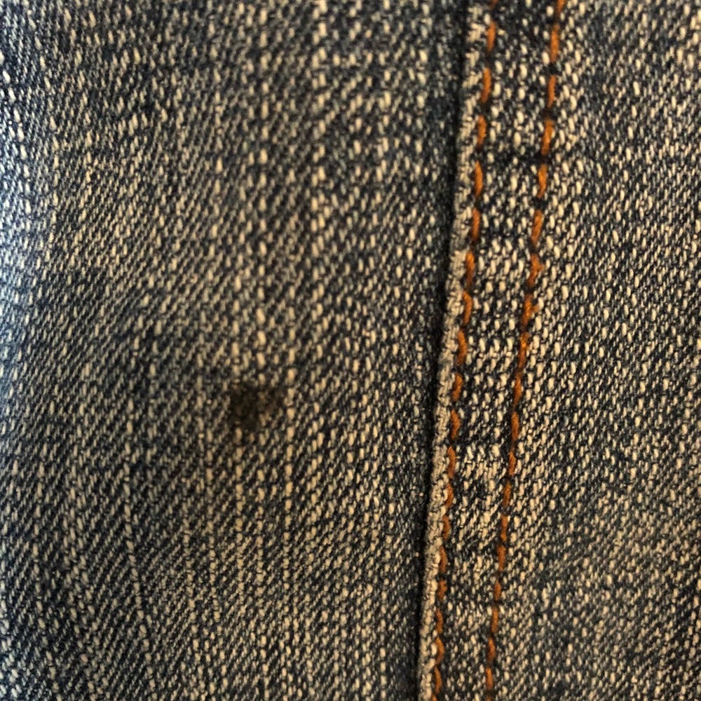 Cache Rhinestone Detail Denim Jean Jacket - Picture 4 of 6